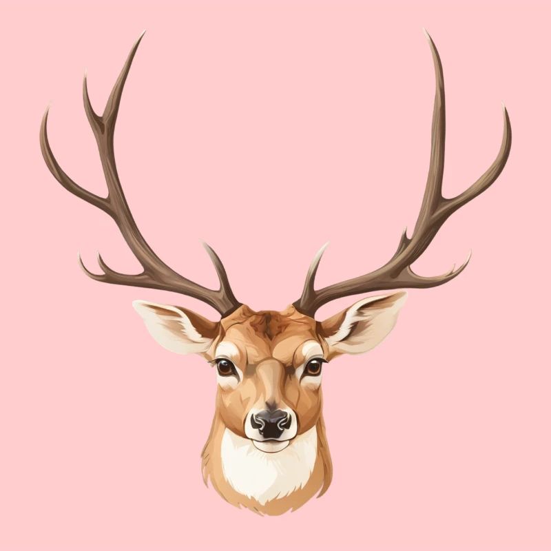 Cute Deer Head