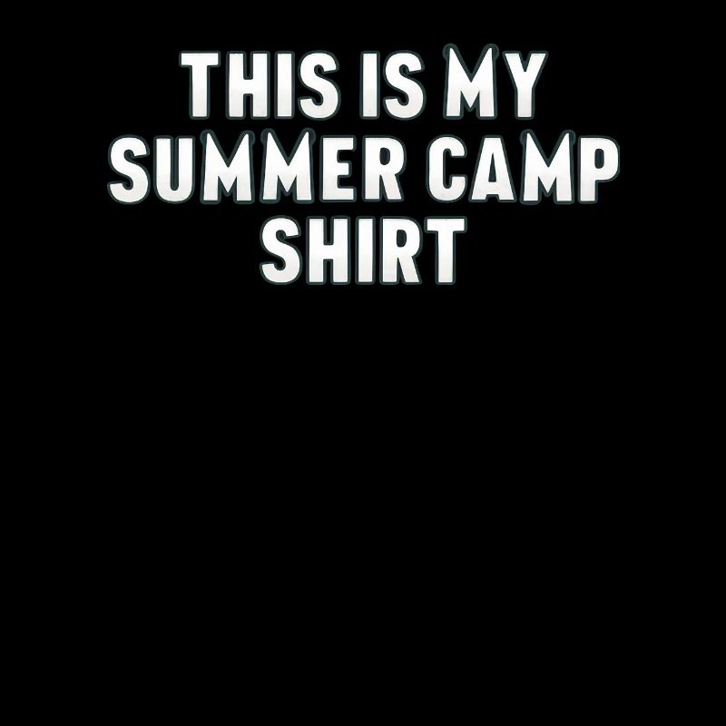 This Is My Summer Camp Shirt - Perfect for Camp