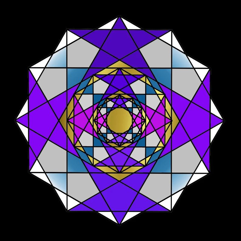 Hexagon - Hexagram - Pentagramm - Stern