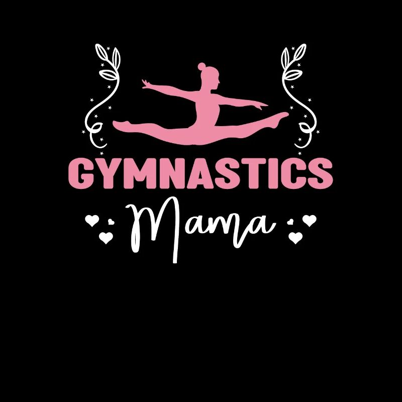 Stolze Gymnastik-Mutter