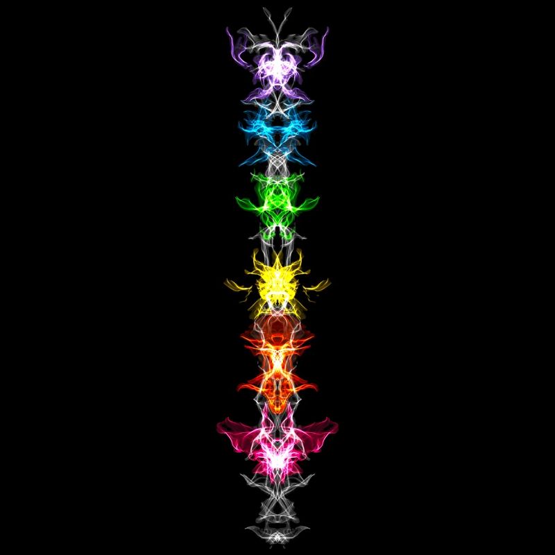 Fractal Art - Chakras - Energy Centers
