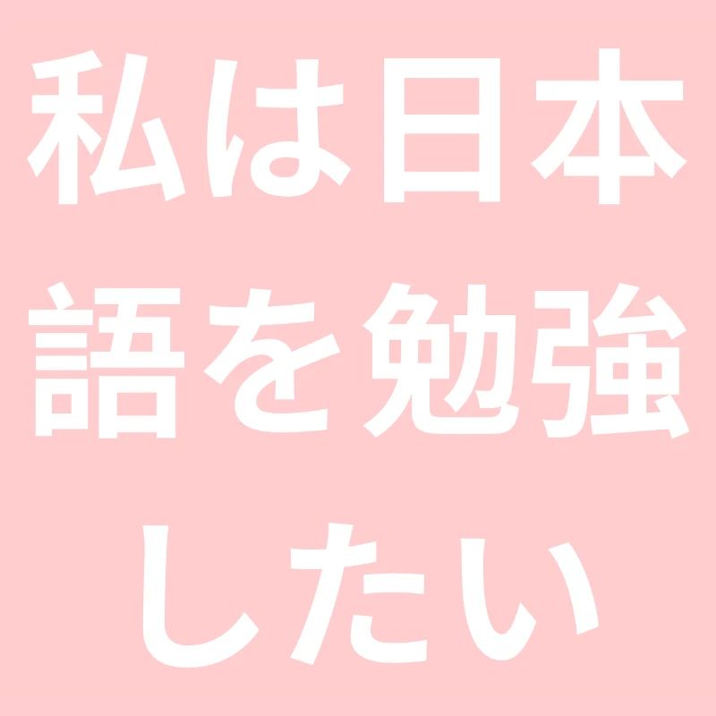 Ich will Japanisch lernen