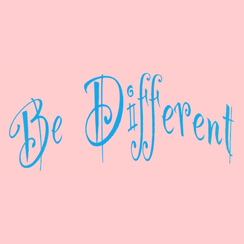 Be different or different
