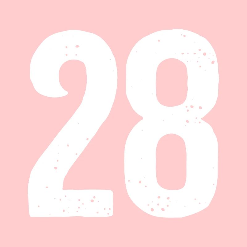 28 Numéros Blanc