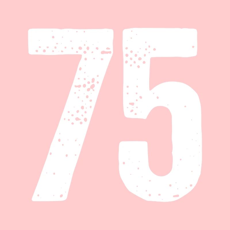 75 Numéros Blanc