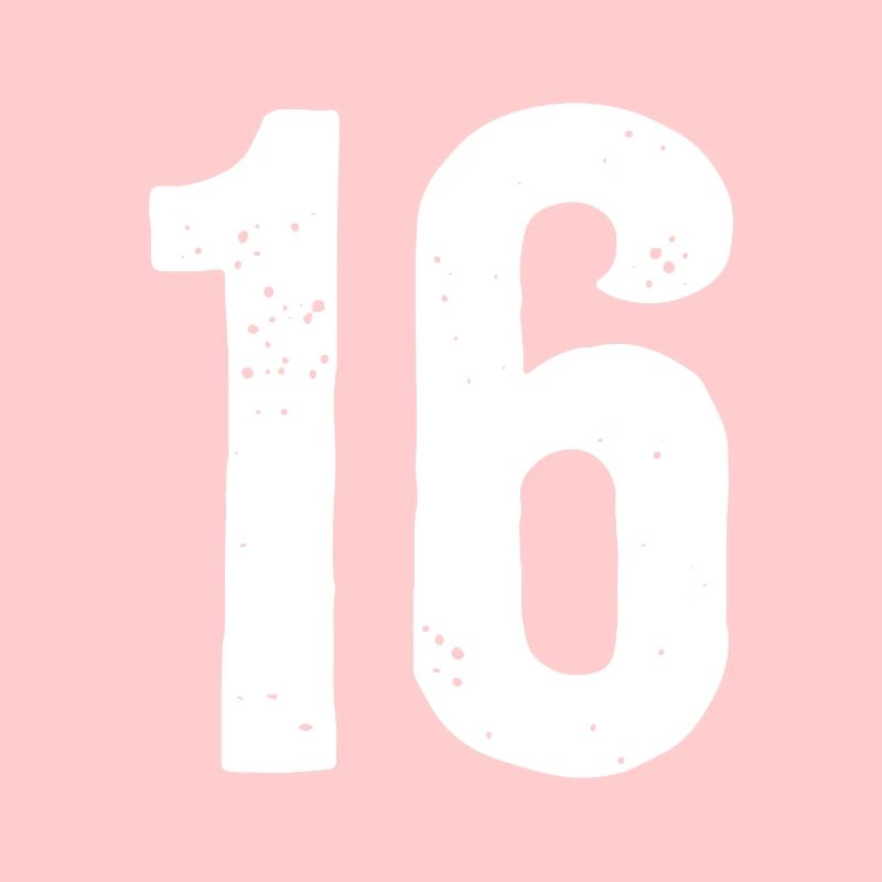 16 Chiffres Blanc