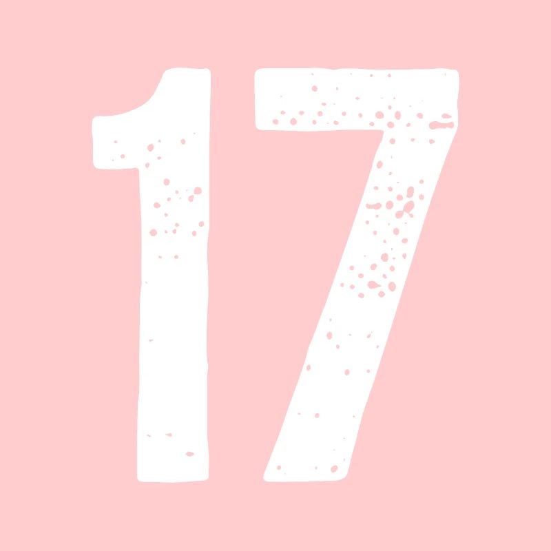 17 Numéros Blanc