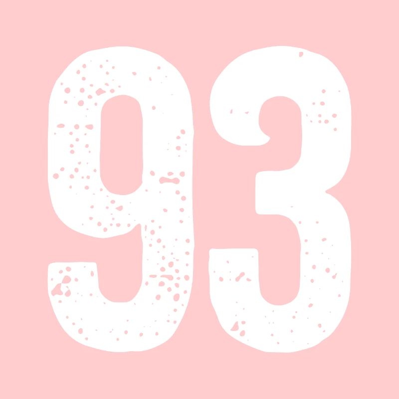 93 Numéros Blanc