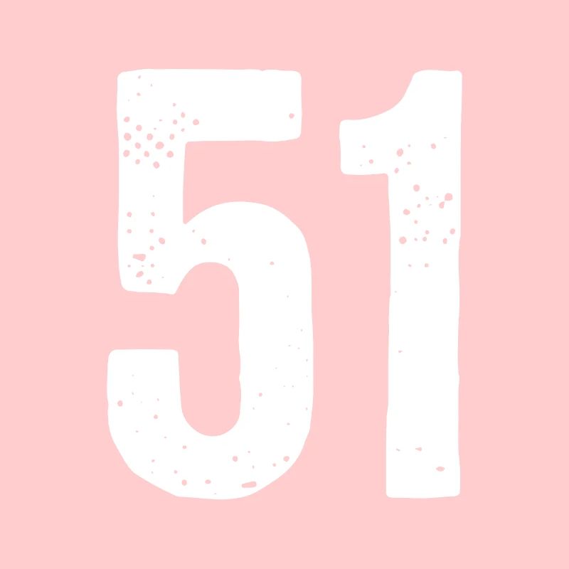 51 Numéros Blanc
