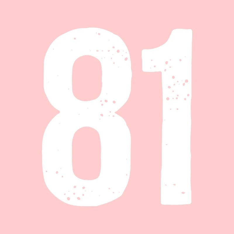 81 Numéros Blanc