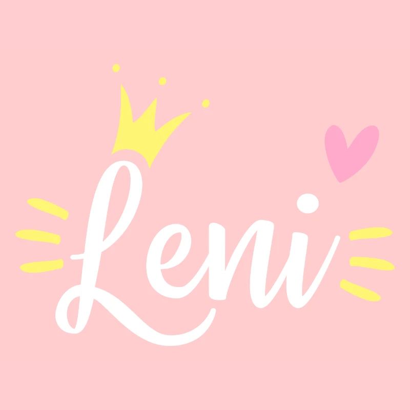 Couronne du prénom Leni