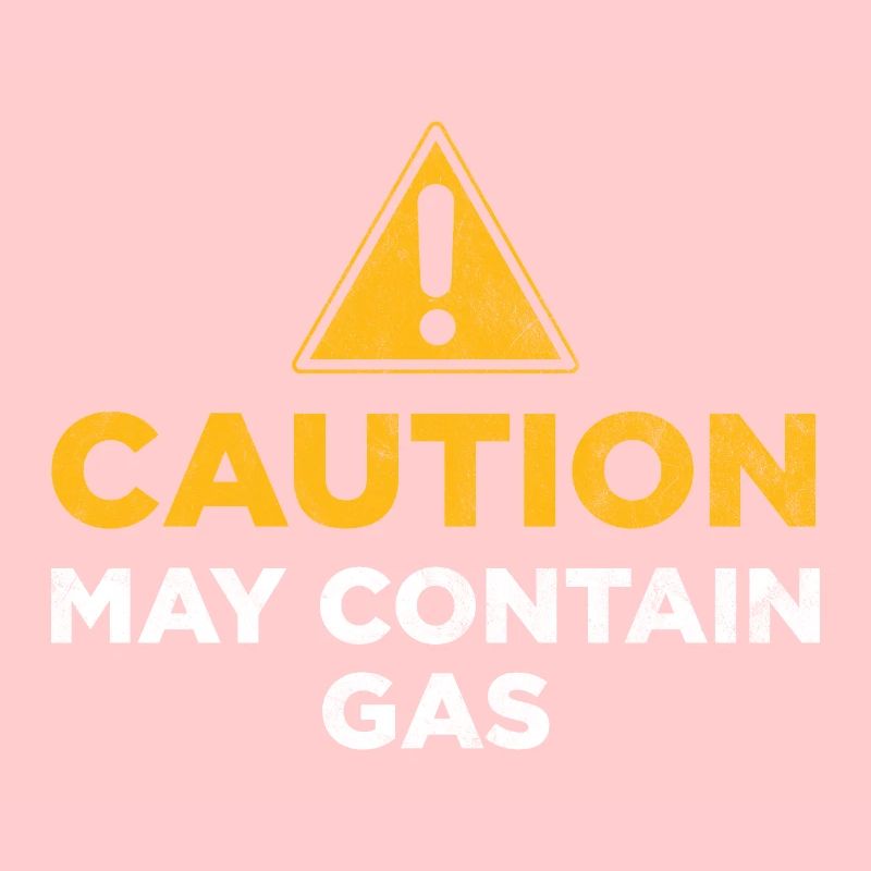Vorsicht kann Gas enthalten