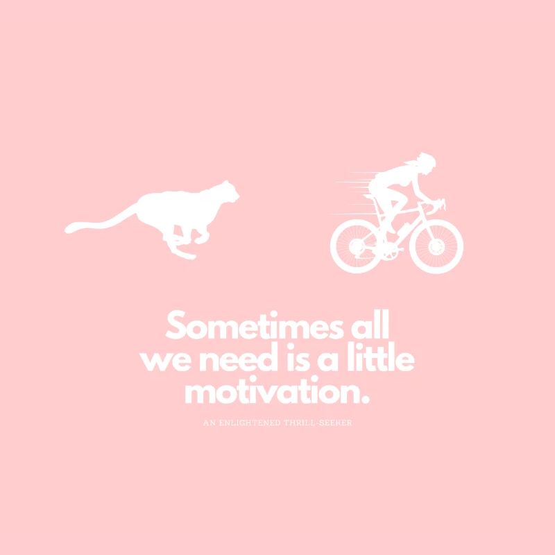 Motivation supplémentaire cycliste WildPuma