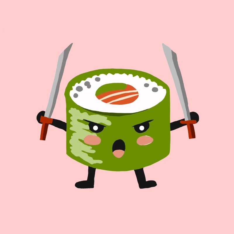 Sushi samurai ninja