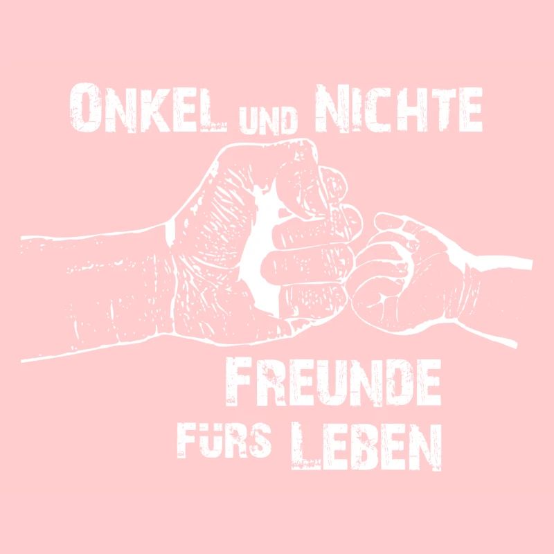 Onkel und Nichte weiß