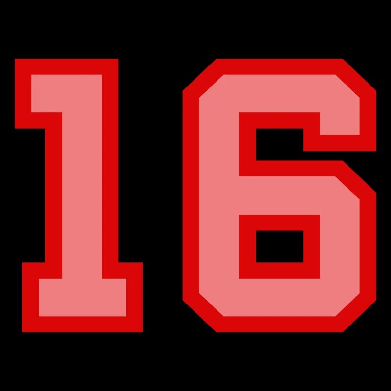 Cool Retro Retrostyle Numéro de maillot numéro de dos