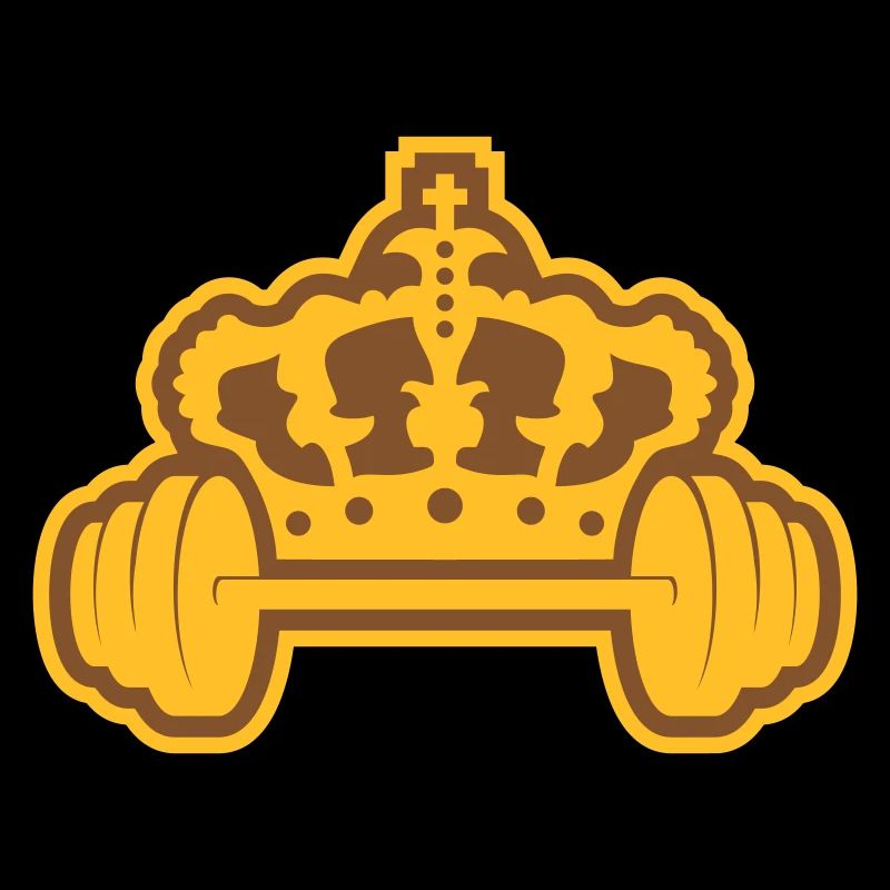 Conception du logo Krone Dumbbell