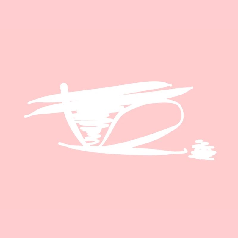 Abstraction blanche comme neige