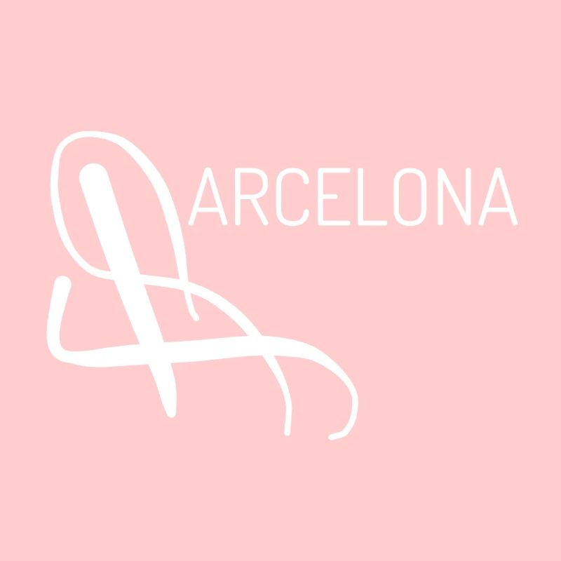 T-shirt décontracté de Barcelone