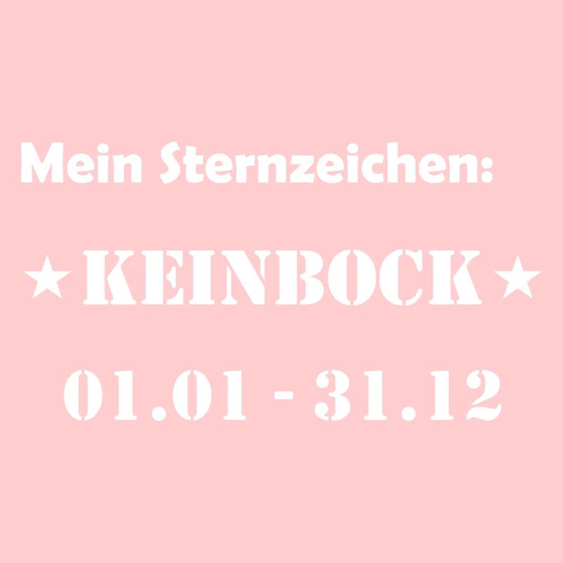 Kein Bock Steinbock Sternzeichen