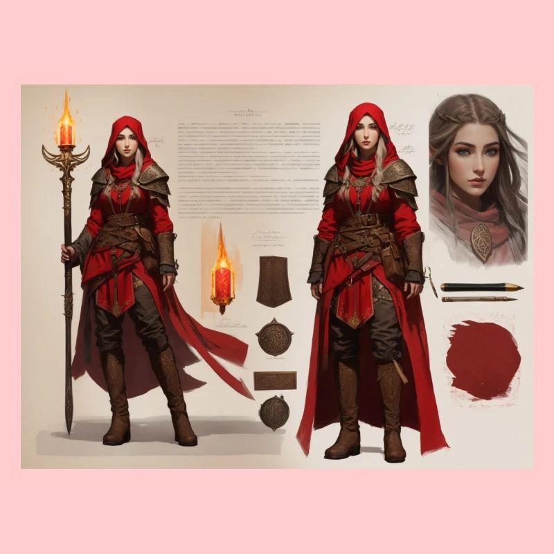 Rotkäppchen-Mädchen