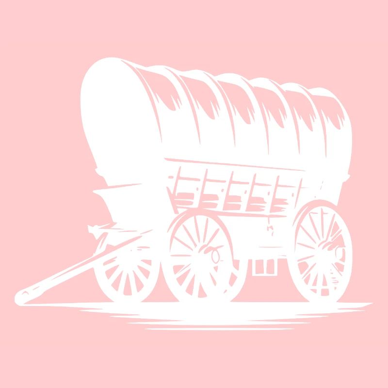 Chariot couvert de calèche