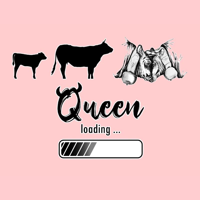 Herens cow, eringer, queen loading
