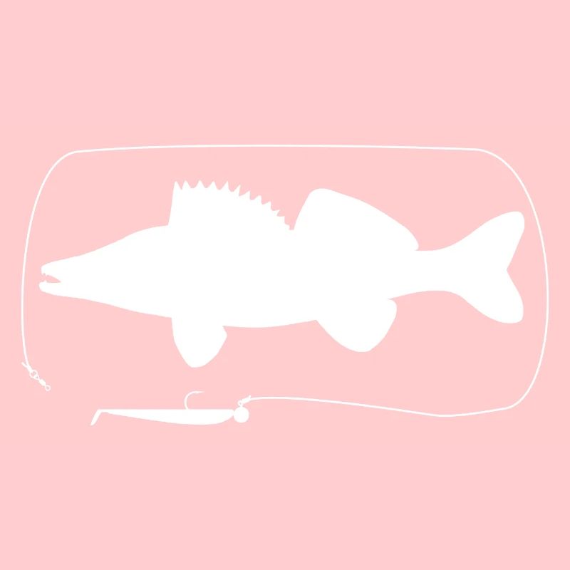 Zander mit Gummifisch