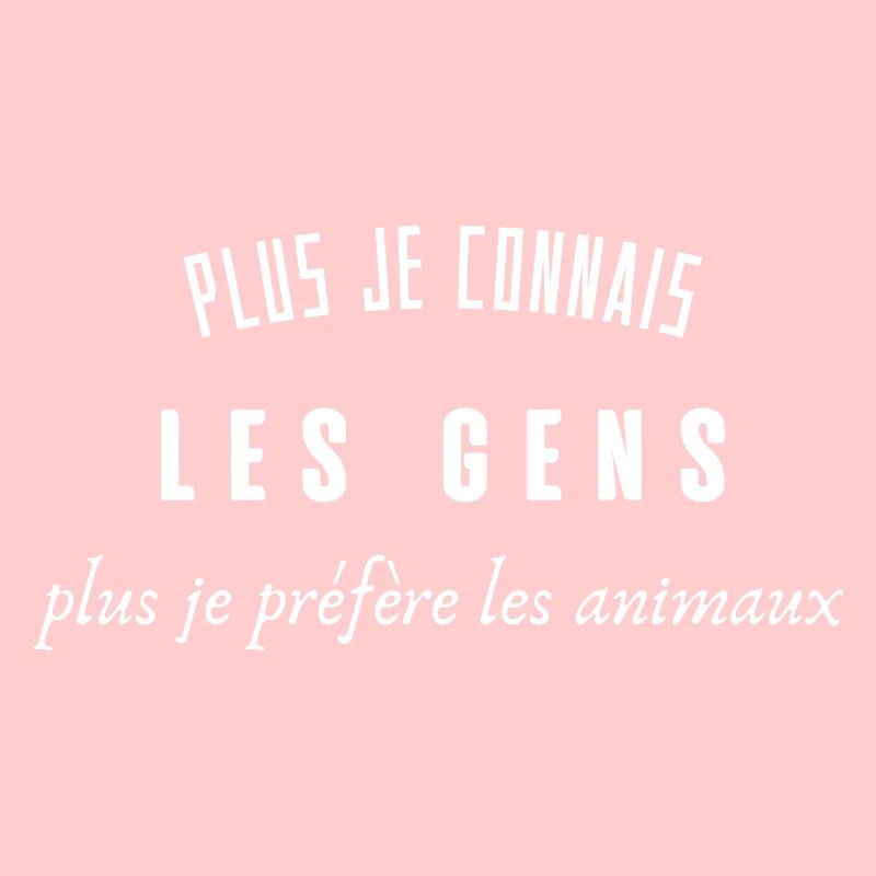 plus je connais les gens plus je préfère l'animal