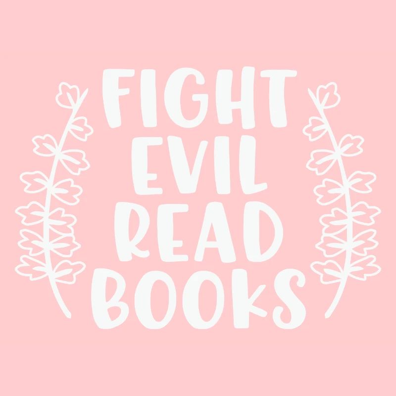 Book Reader Sweatshirt Fight Evil Read Books Bookw