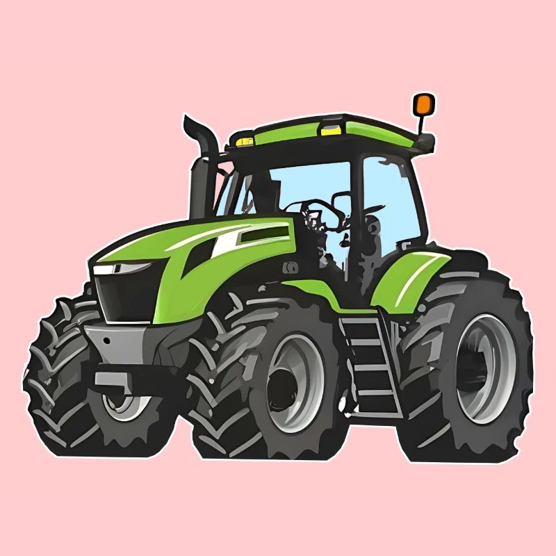 Grüner Traktor