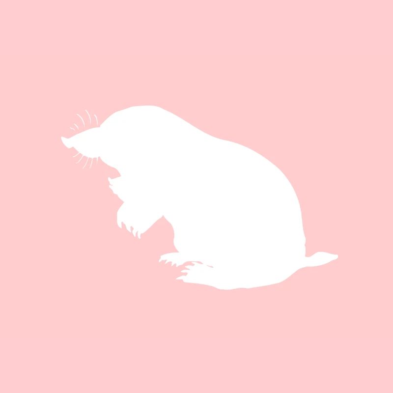 Mole Nature Retro Logo