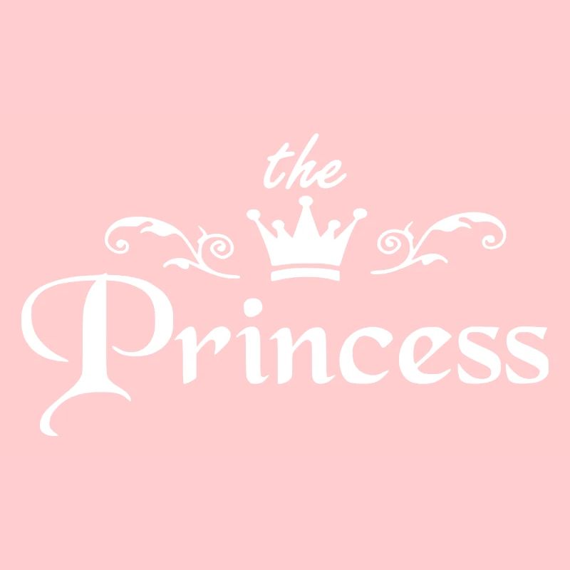La princesse avec une couronne
