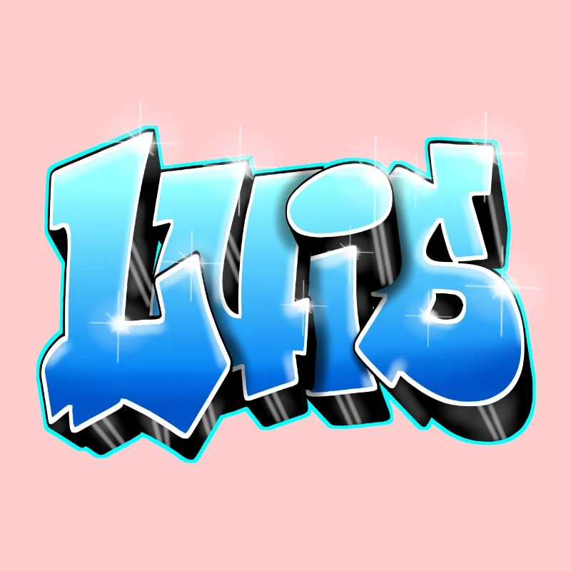 Luis Graffiti Name auf alles druckbar