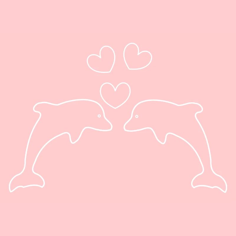 Dolphins in love