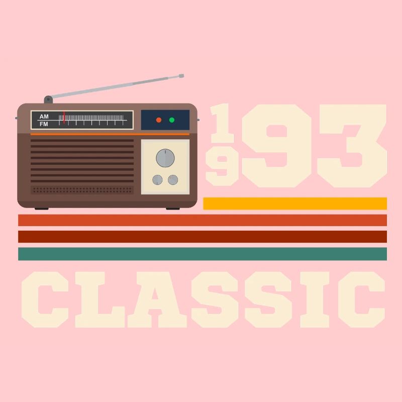 Anniversaire 1993 retro classic