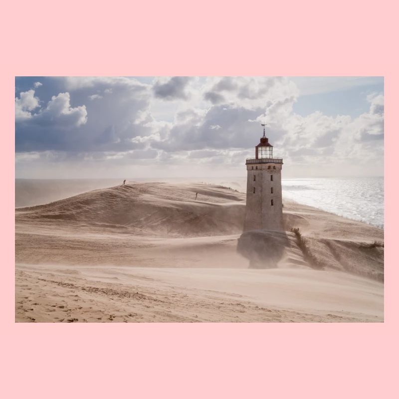 Sandstorm at the lighthouse