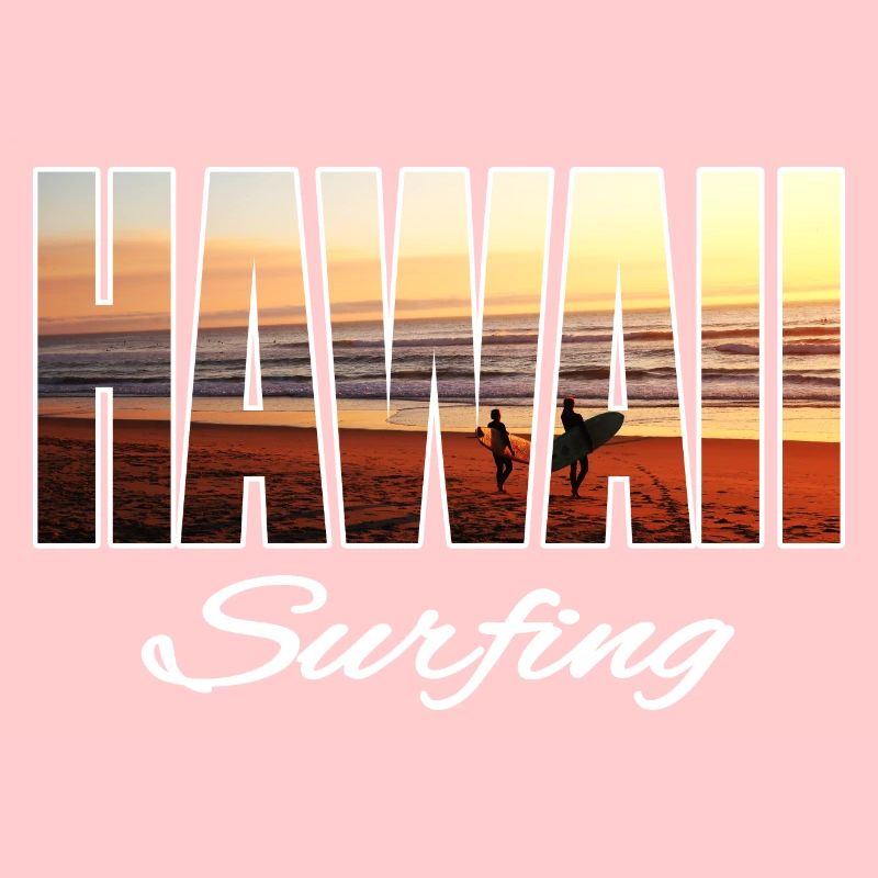 surf à Hawaï