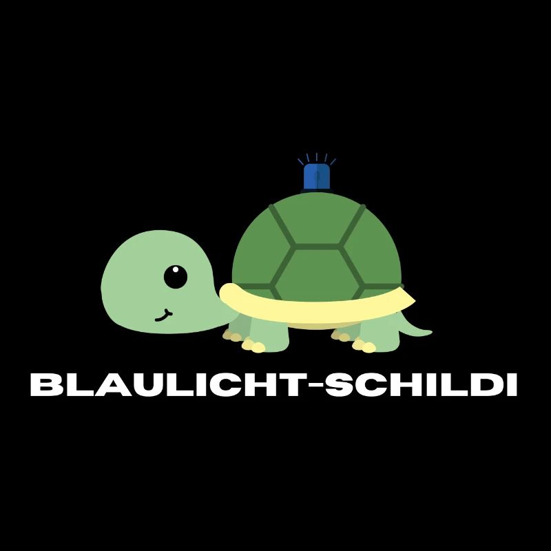Blaulicht-Schildi | Geschenk, Geschenkidee