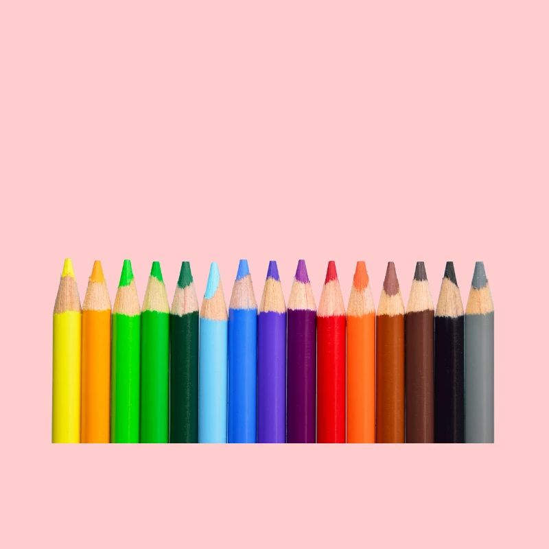 Crayons colorés