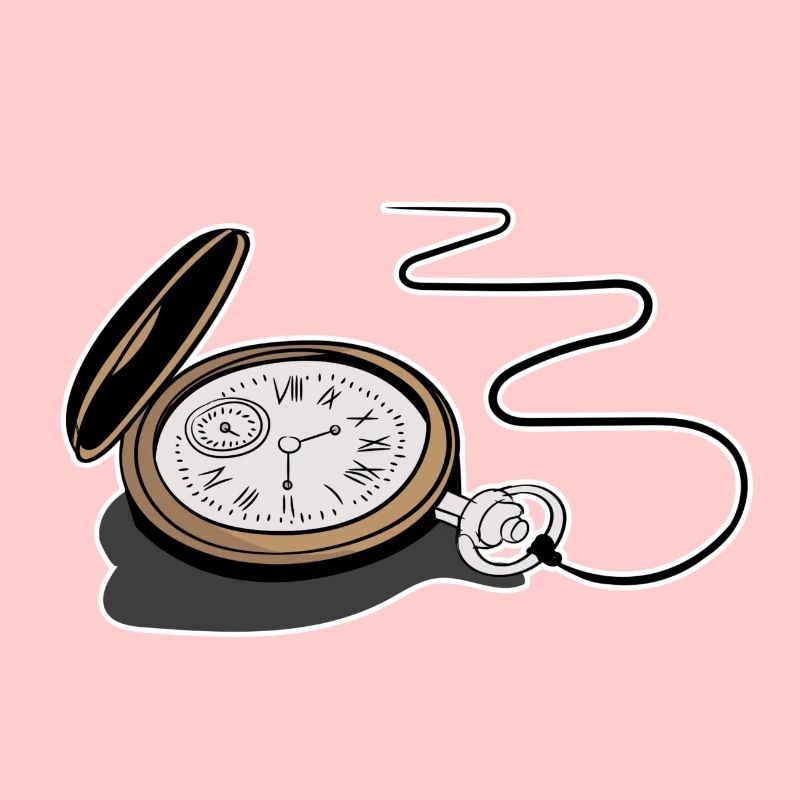 Pocket watch clock time time clockwork tick tock