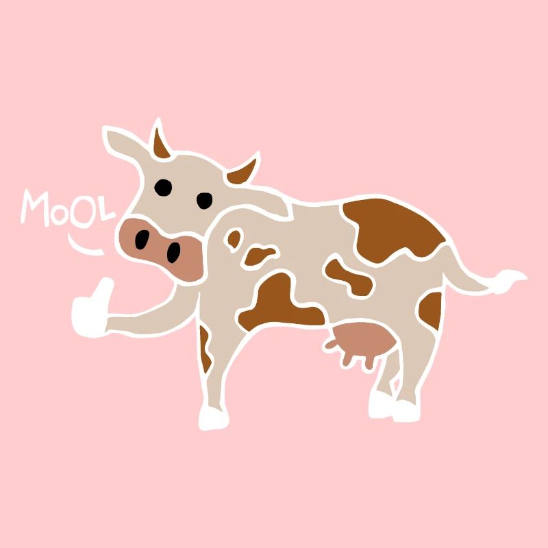Mool / Cool Cow Thumbs Up (Blanc)