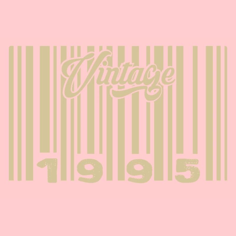 Vintage 1995 Barcode 1995: Year 2025.