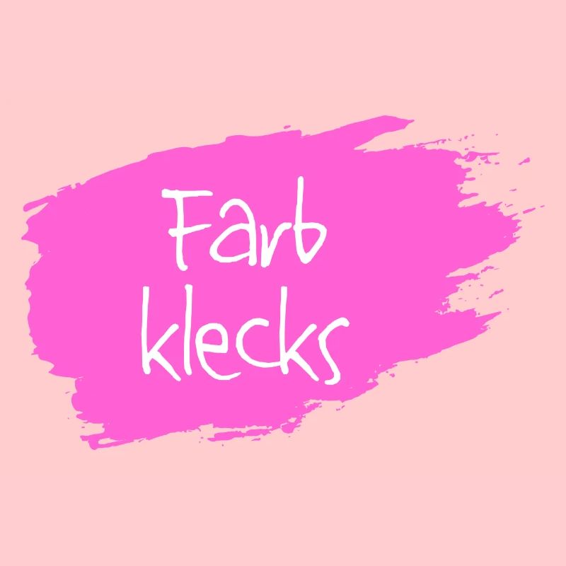 Farbklecks pink