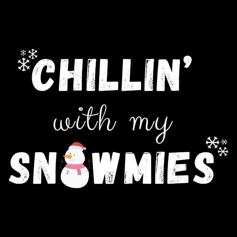 chillin avec mes snowmies