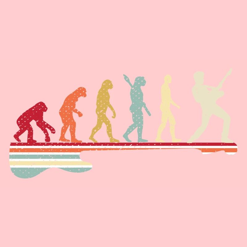 Evolution au guitariste, j’aime les notes et la musique