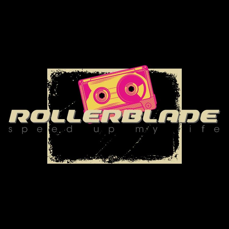 80s tape rollerblader