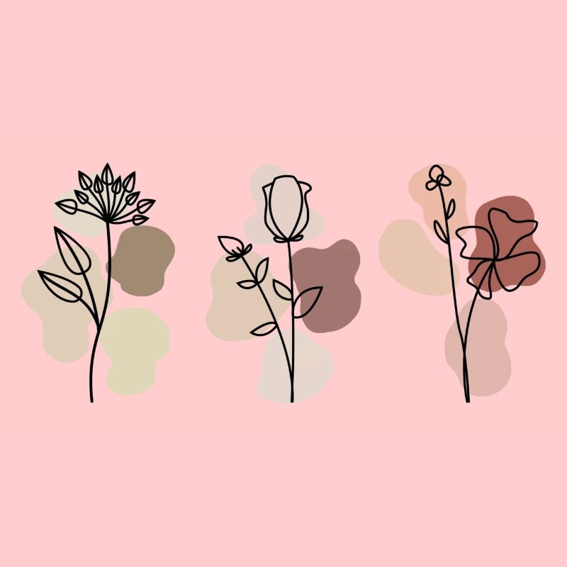 Schwarze Blüten