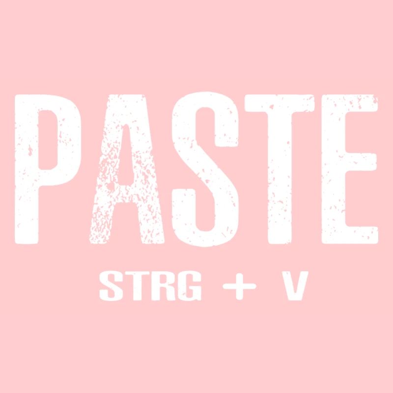 Paste STRG+V