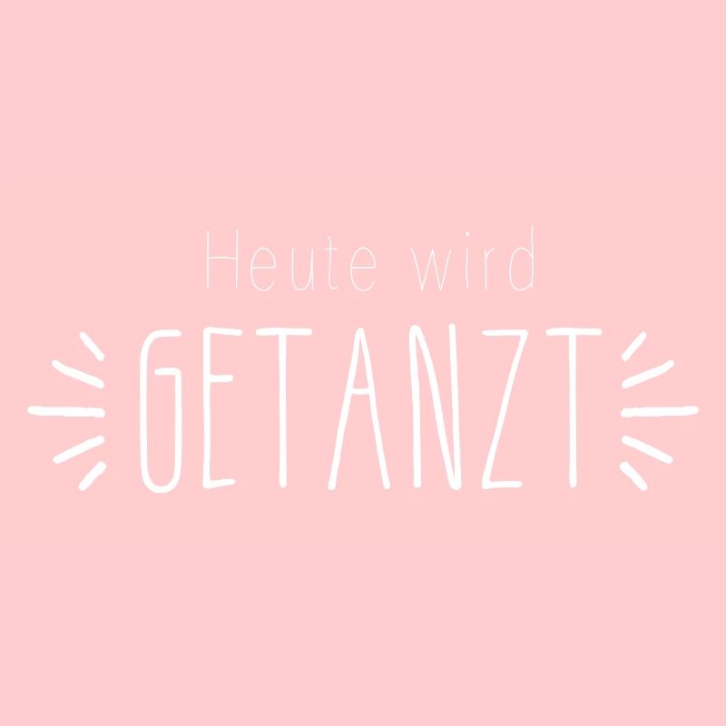 heute wird getanzt weiß